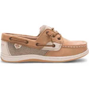 Sperry Linen/Oat Children's Songfish Boat Shoe