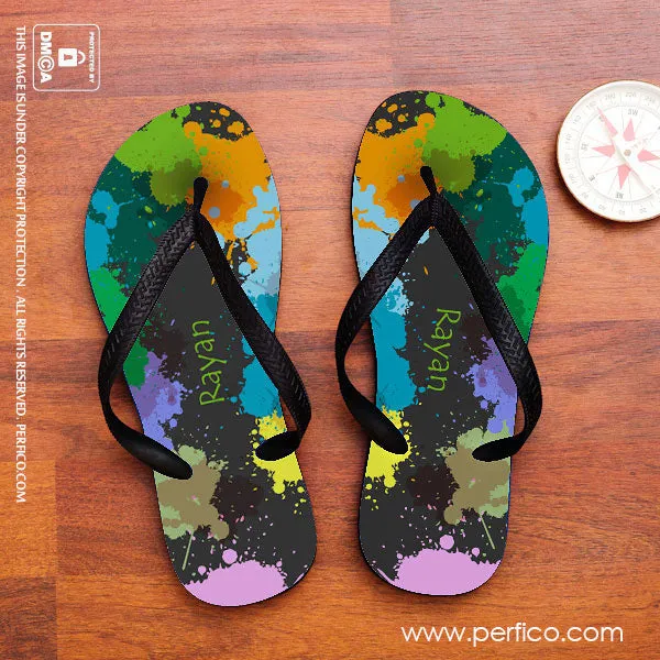 Splatt © Personalised Flip Flops