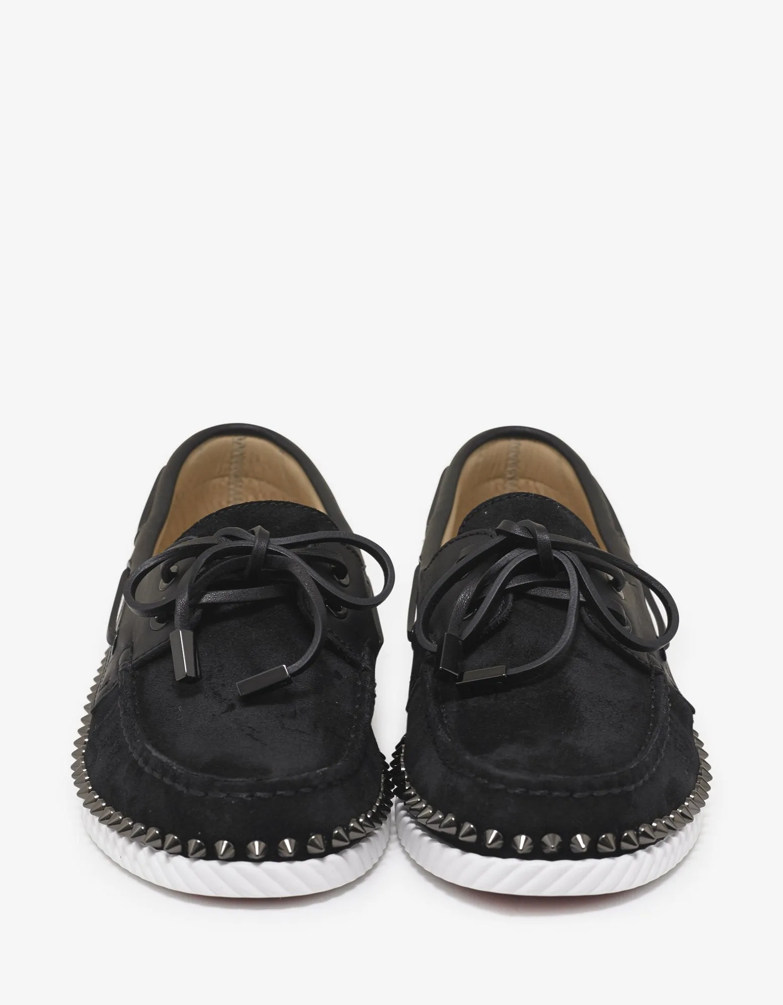 Steckel Flat Crosta Wax Boat Shoes -