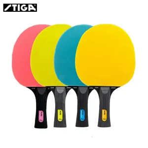 Stiga Pure Table Tennis Ping Pong Colourful Bat