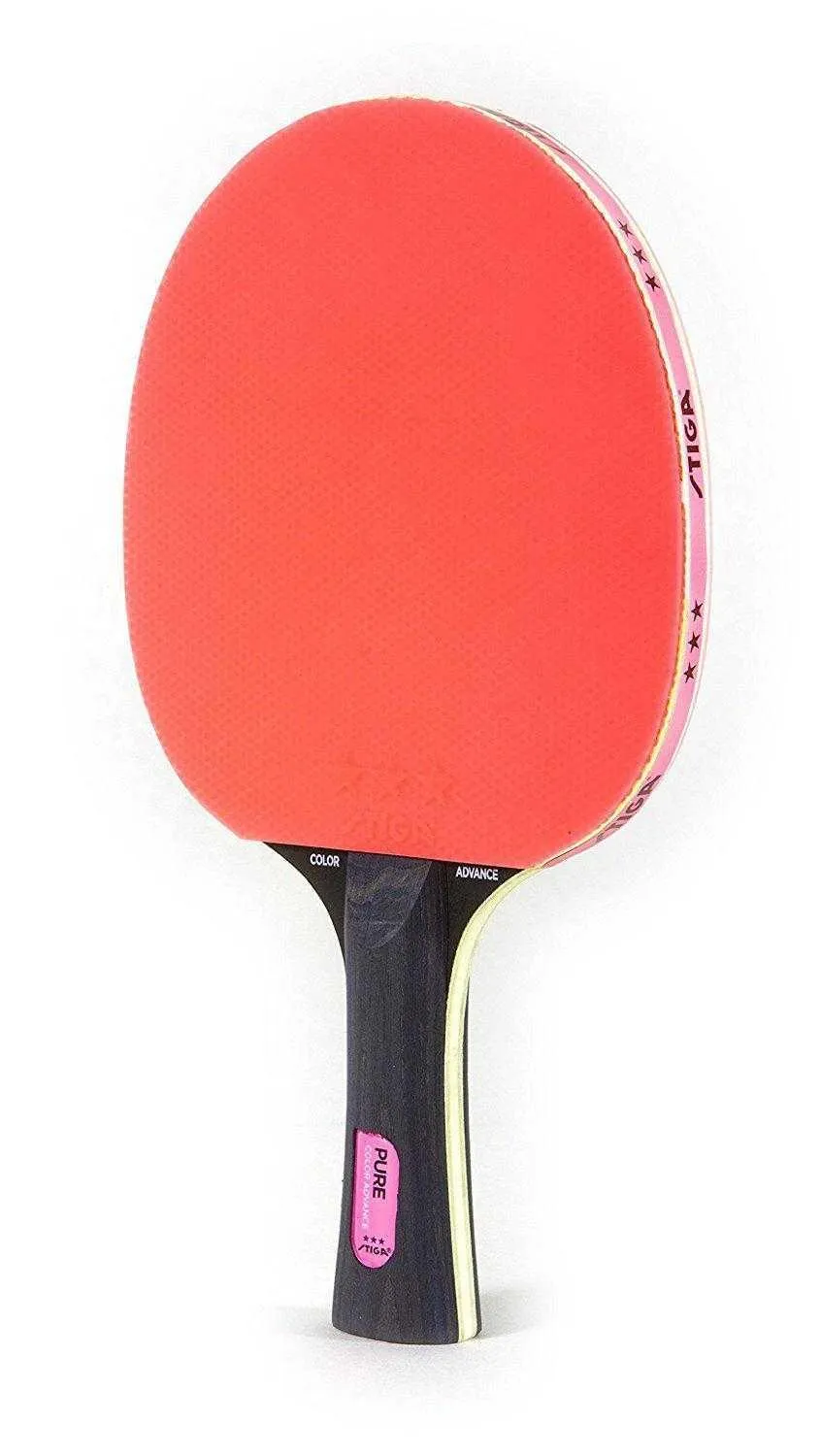 Stiga Pure Table Tennis Ping Pong Colourful Bat