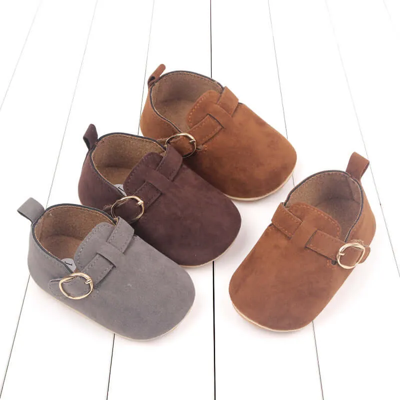 Suede Baby Loafers