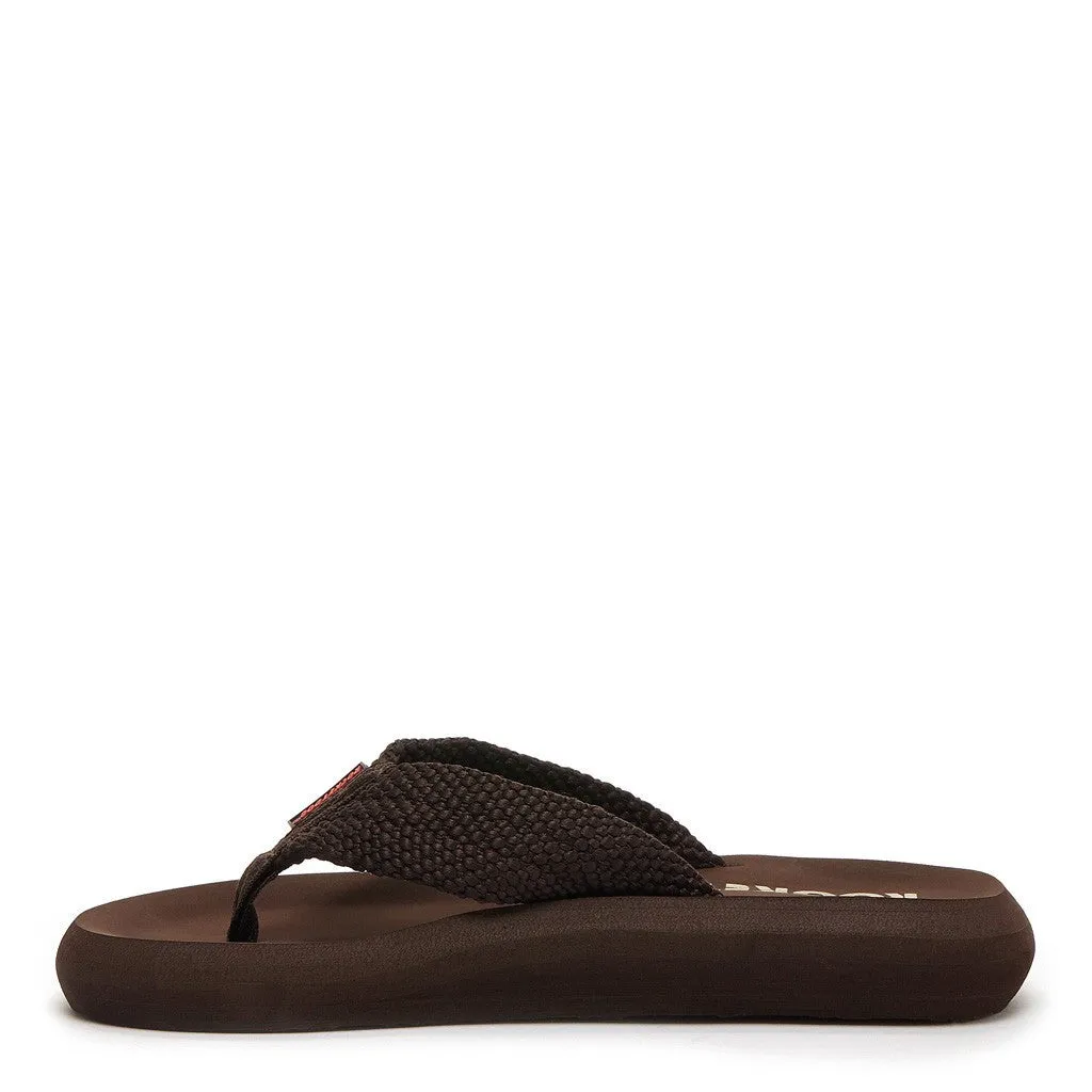 Sunset Tribal Brown Flip Flop