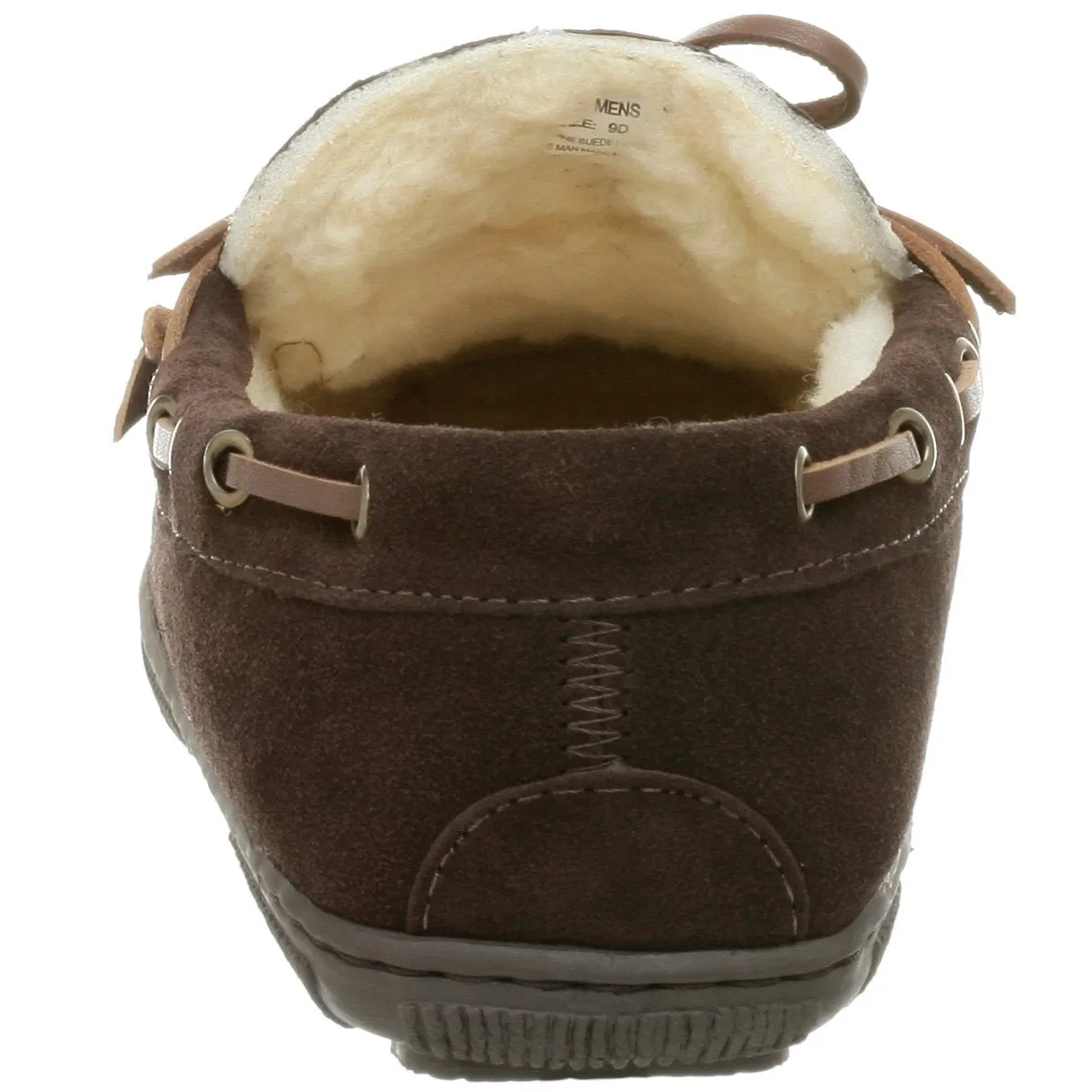 Tamarac by Slippers International Men's Suede Moccasin Slipper