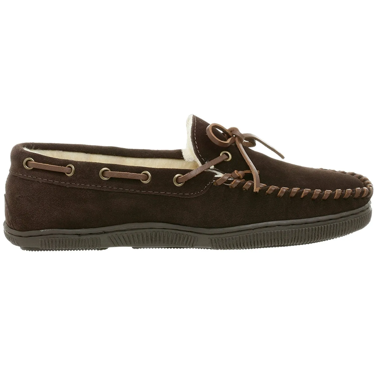 Tamarac by Slippers International Men's Suede Moccasin Slipper