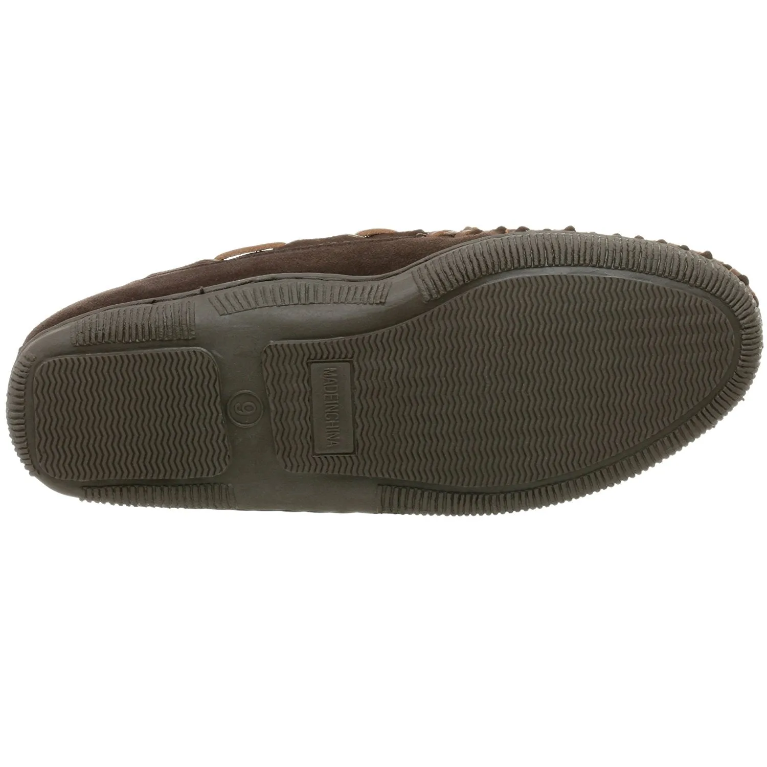 Tamarac by Slippers International Men's Suede Moccasin Slipper