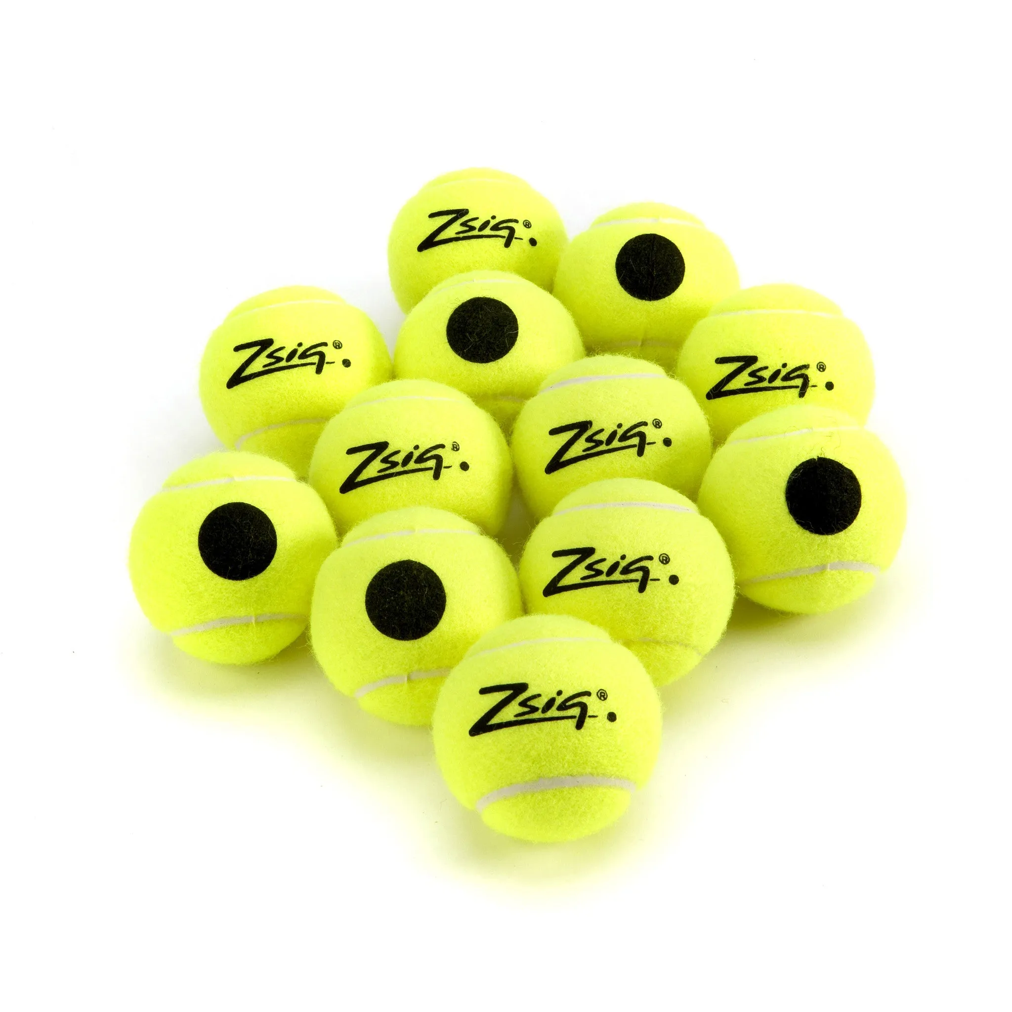 Tennis | Black Dot Training Balls | Bag of 5 Dozen (60)