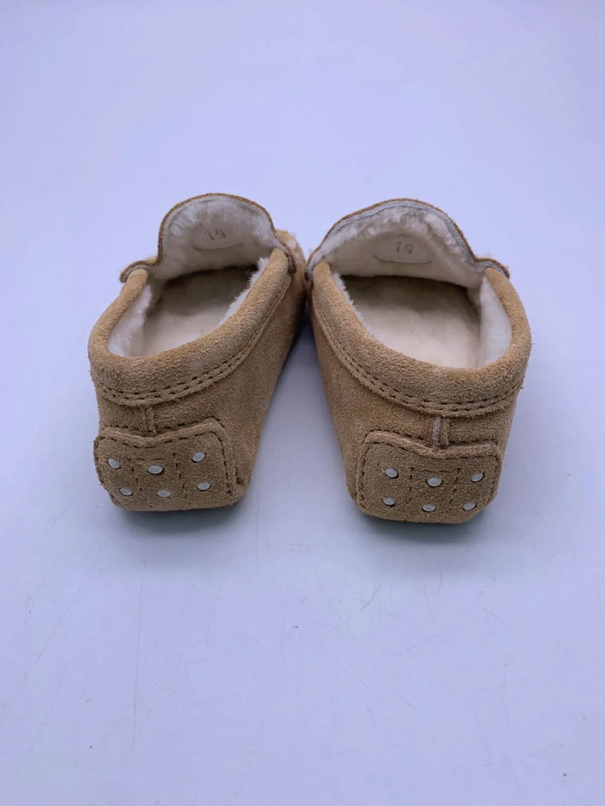 Tods Tan Suede Moccasins EU 19