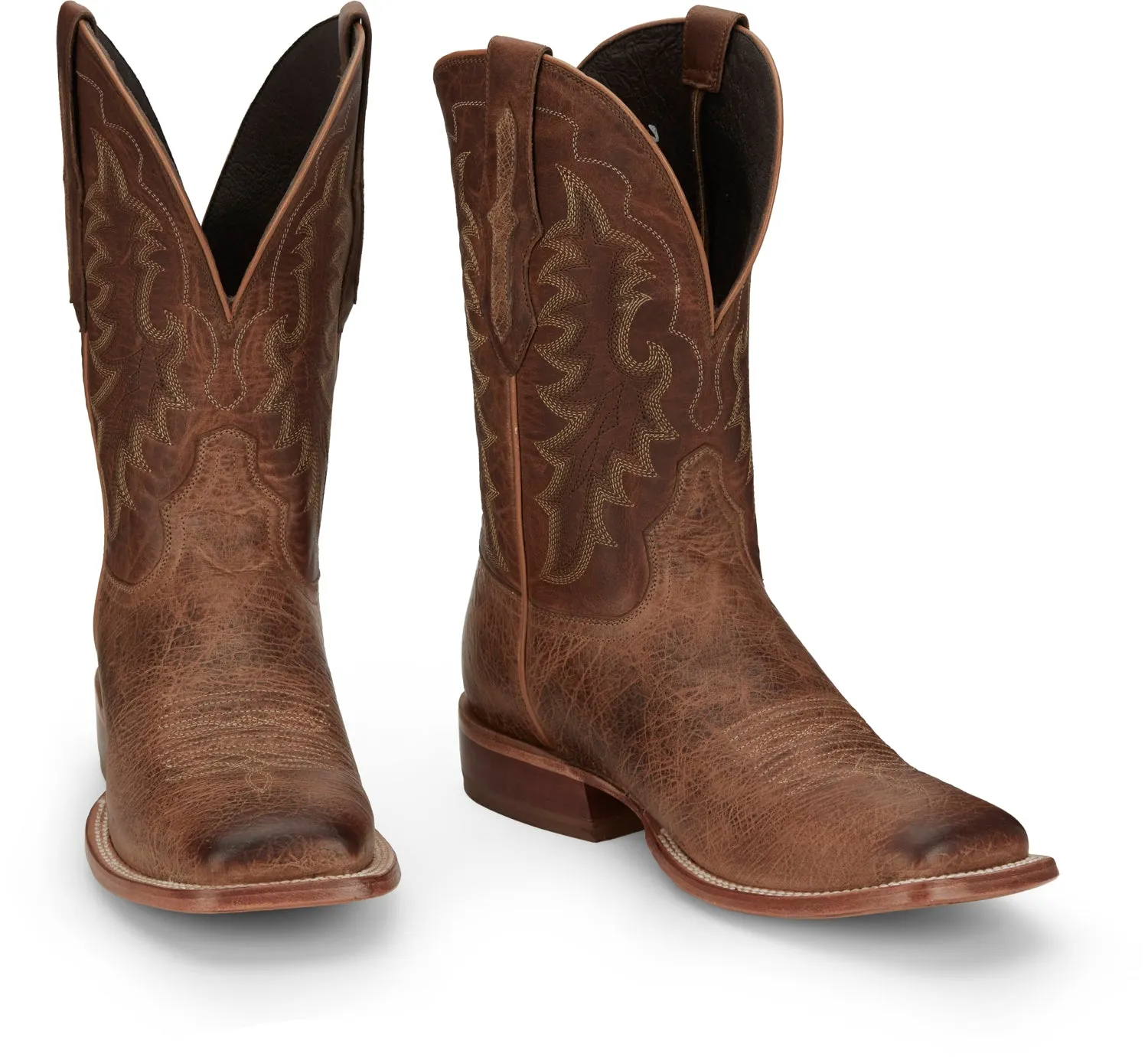 Tony Lama 1911 Mens Lowden Gold/Tan Leather Cowboy Boots