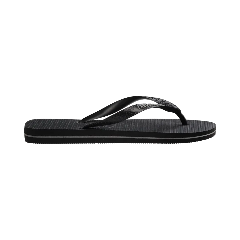 Top Rubber Logo Filete Flip Flops