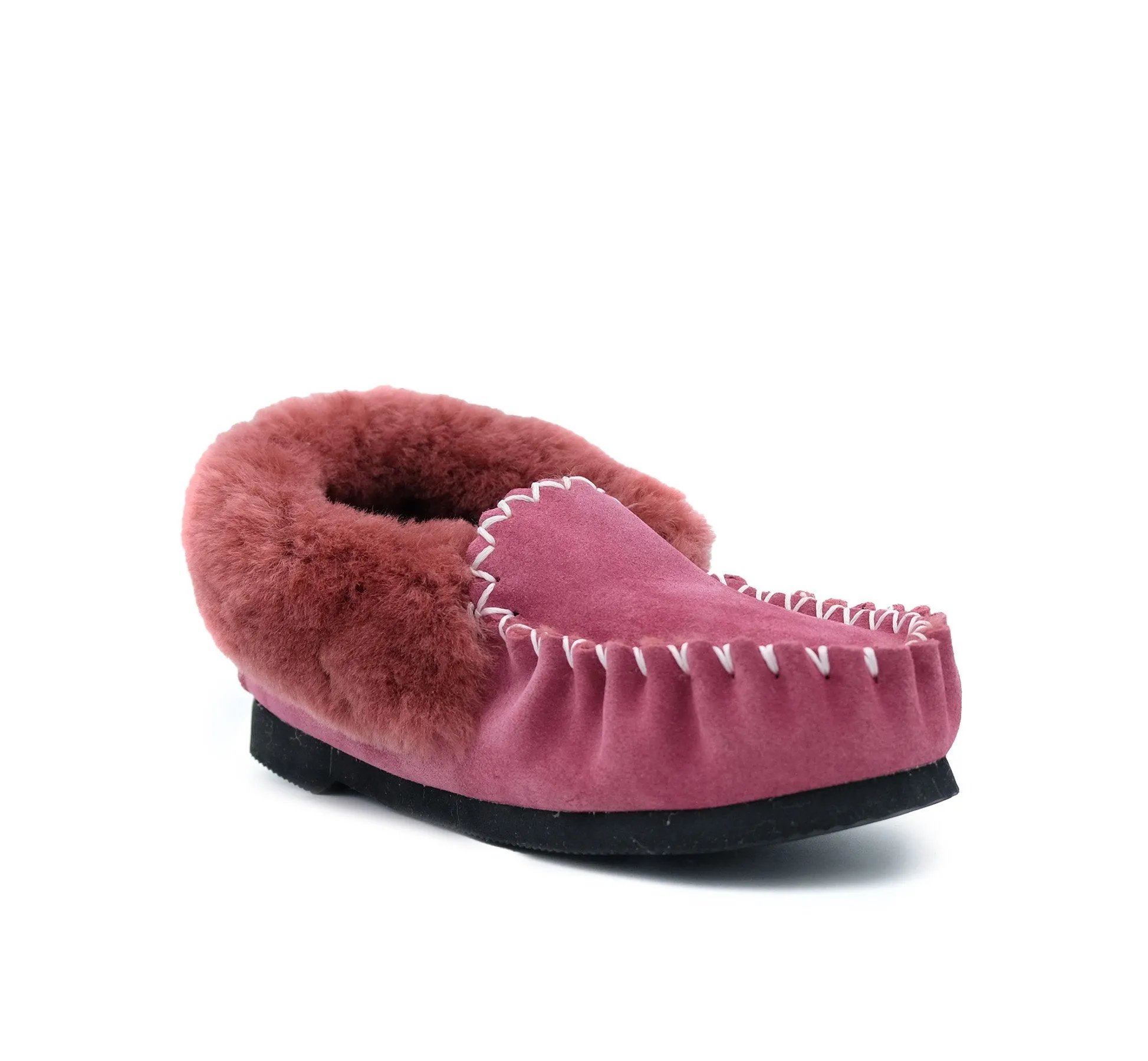 Traditional Sheepskin Moccasins - Men’s, Women’s, 100% Australian Sheepskin UGG Slippers