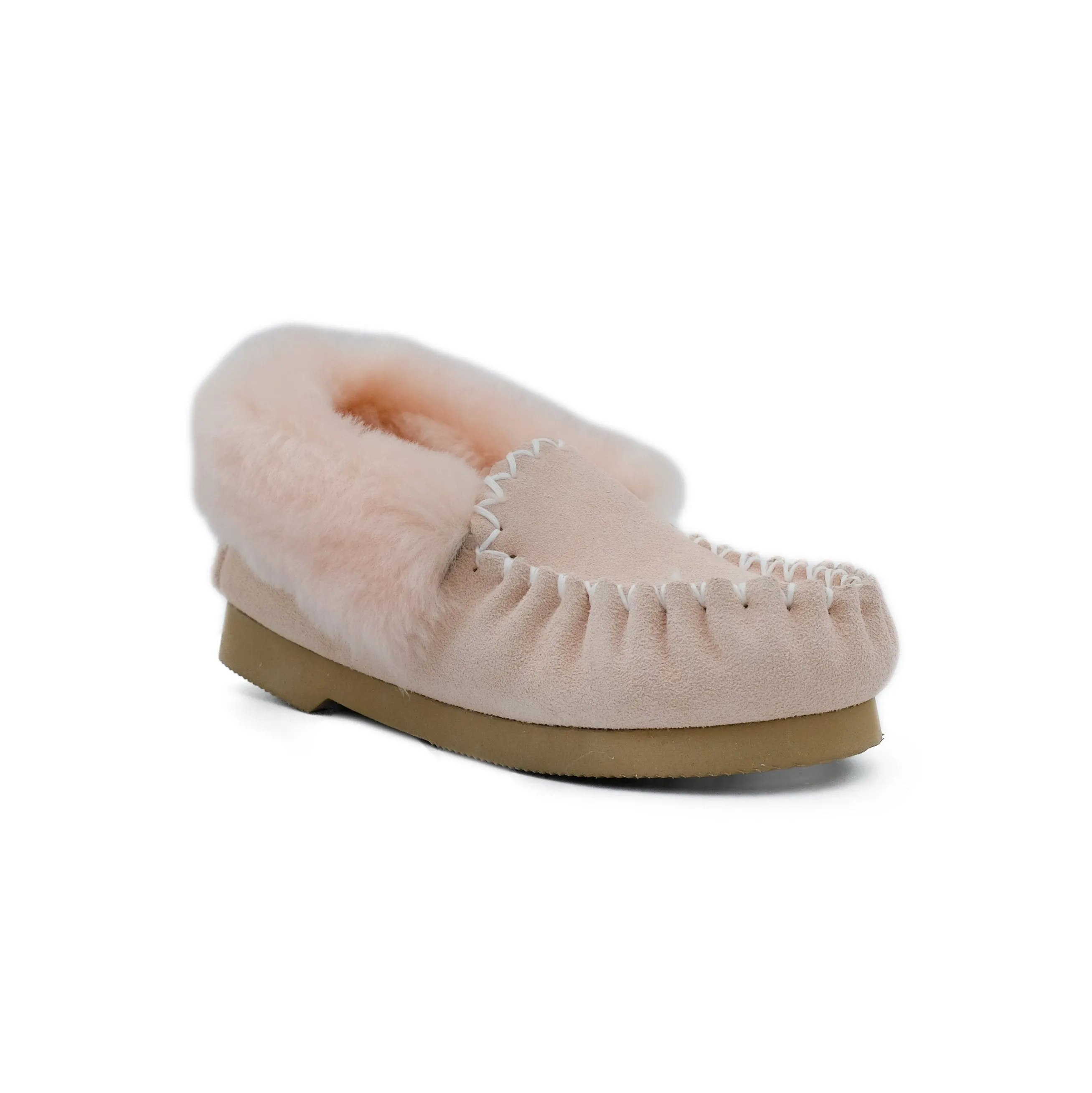 Traditional Sheepskin Moccasins - Men’s, Women’s, 100% Australian Sheepskin UGG Slippers