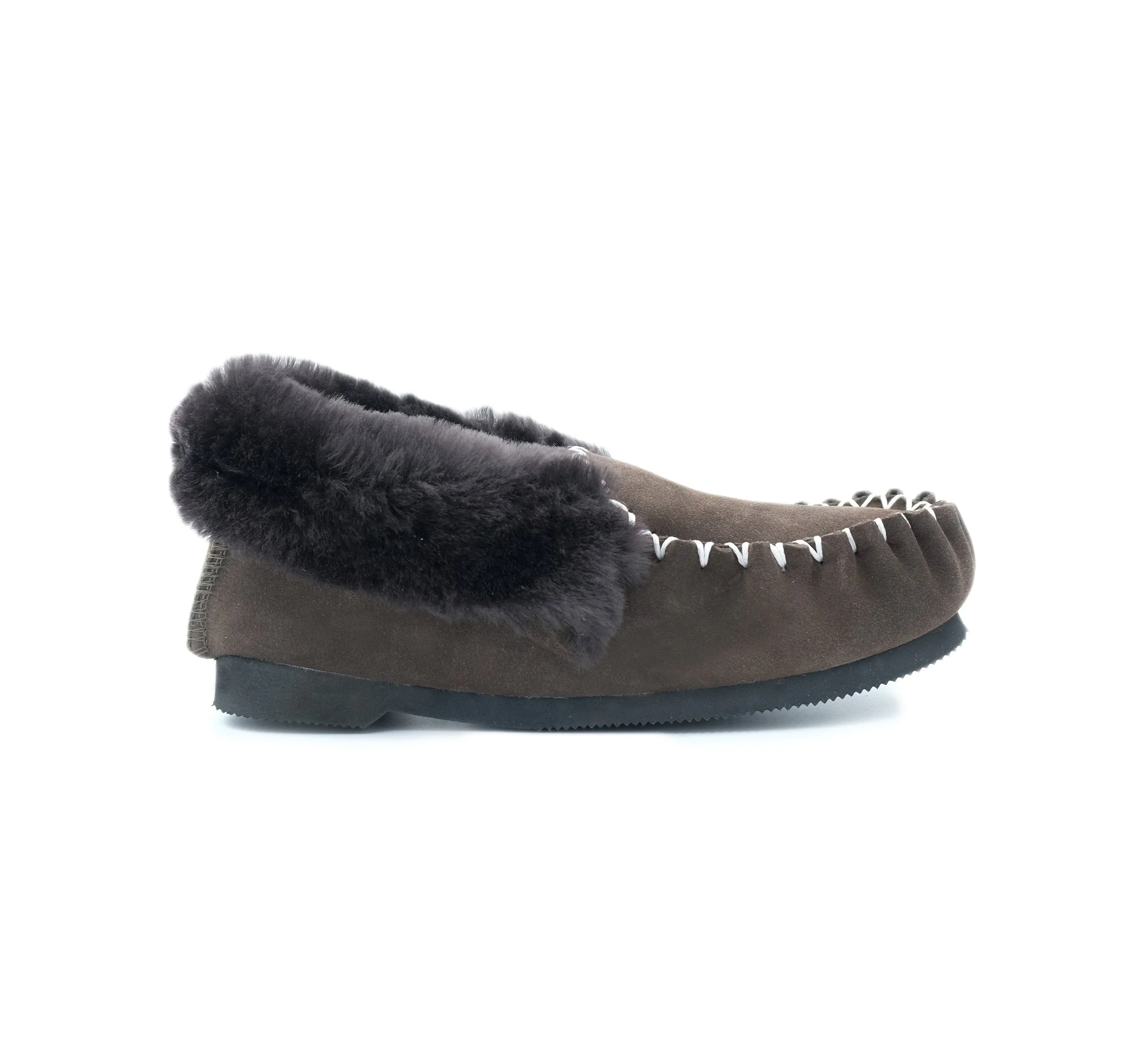 Traditional Sheepskin Moccasins - Men’s, Women’s, 100% Australian Sheepskin UGG Slippers