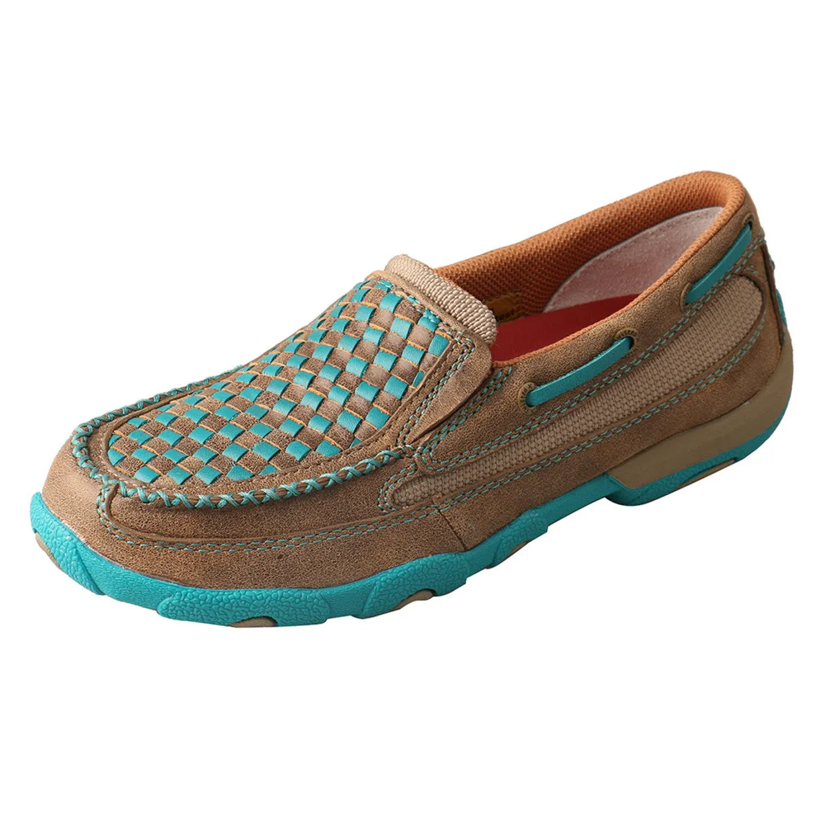 Twisted X Women's Slip-On Driving Moccasins Shoe