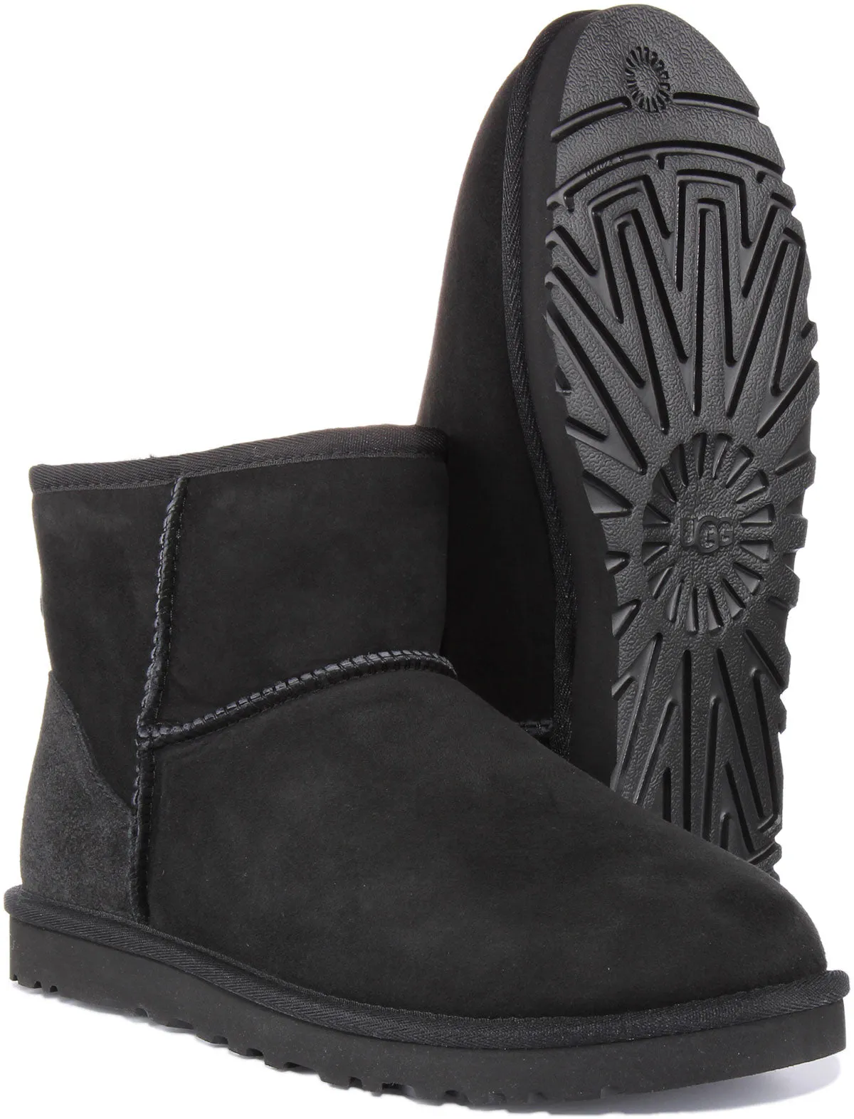 Ugg Australia M Classic Mini In Black For Men