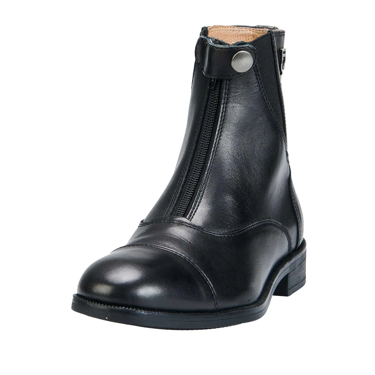 UNISEX ANKLE BOOTS WITH FRONT ZIP