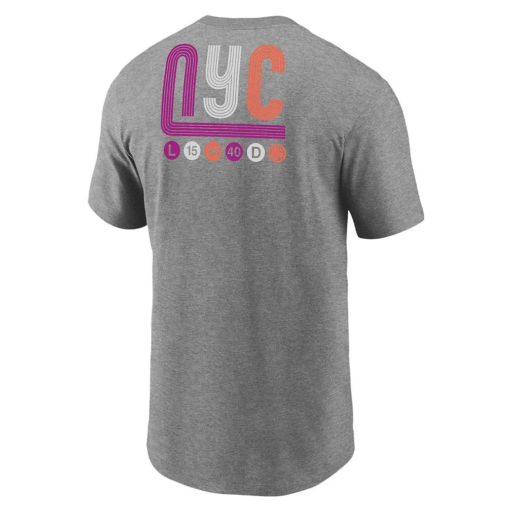 Unisex NYC Dri-FIT Legend Tennis T-Shirt Dark Grey