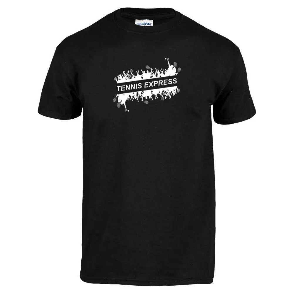 Unisex Tennis Express Tee Black