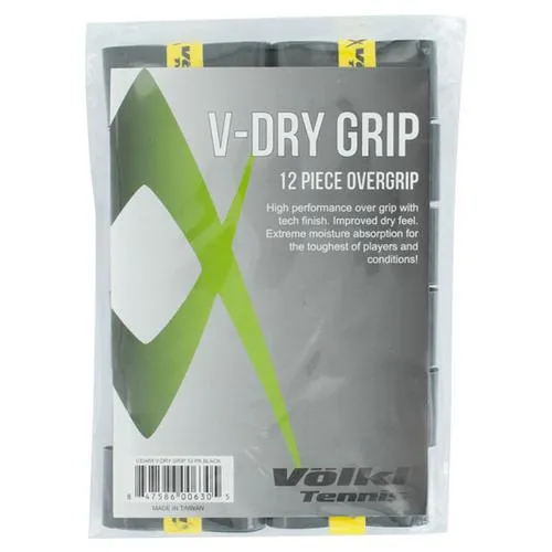 V Dry Tennis Overgrip 12 Pack