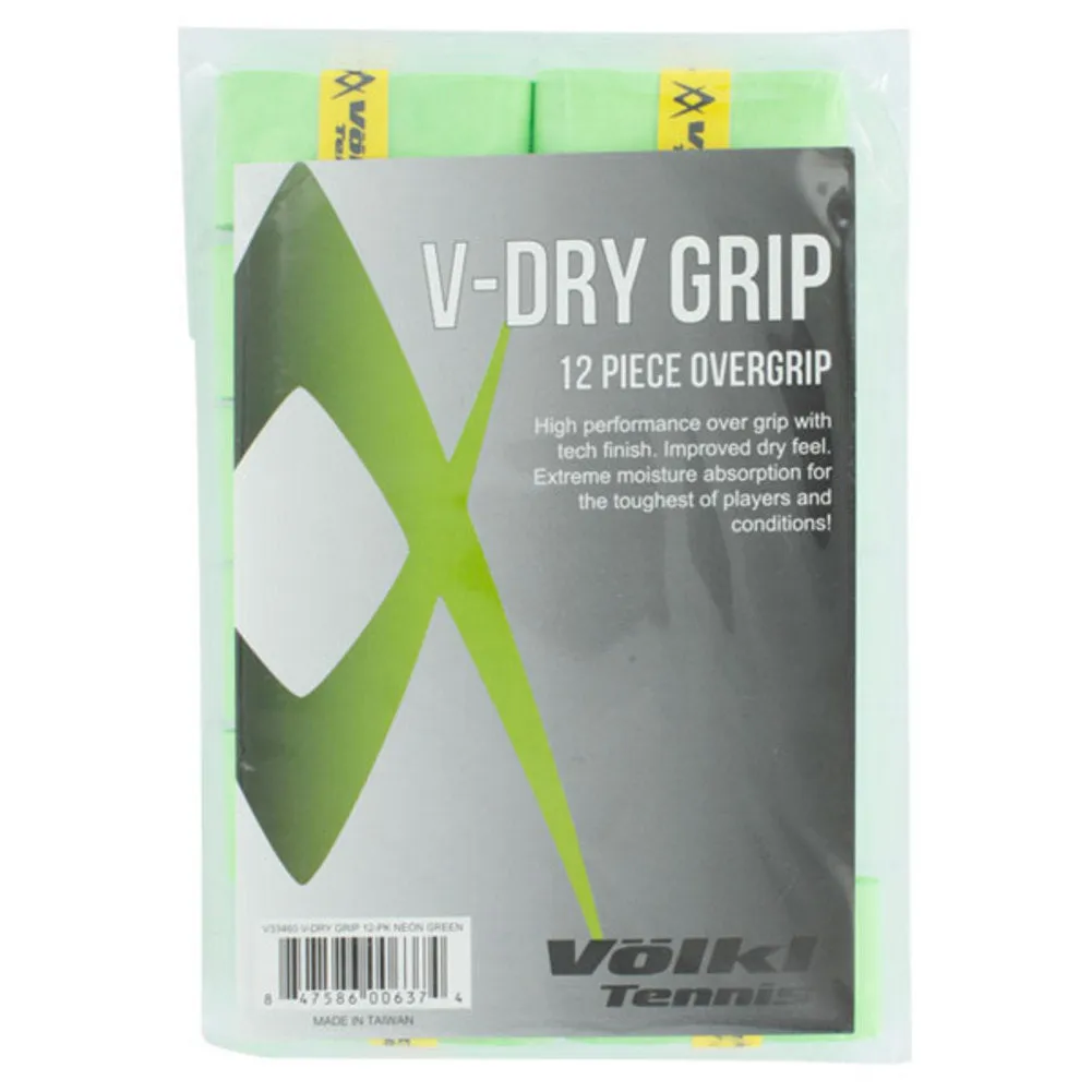 V Dry Tennis Overgrip 12 Pack