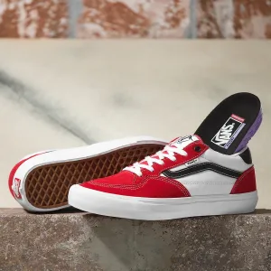 Vans Rowan Skateboard Shoe - Athletic Black/Red