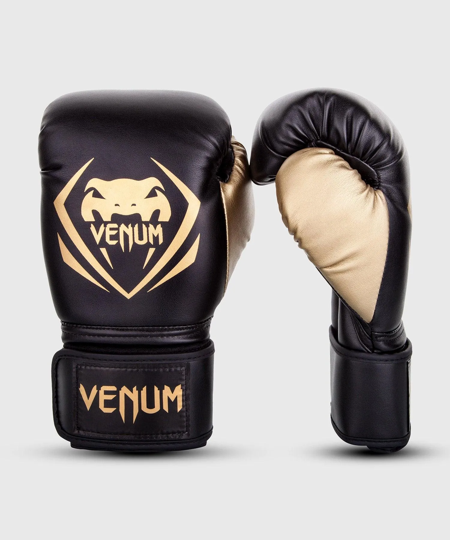 Venum Contender Boxing Gloves - Black/Gold