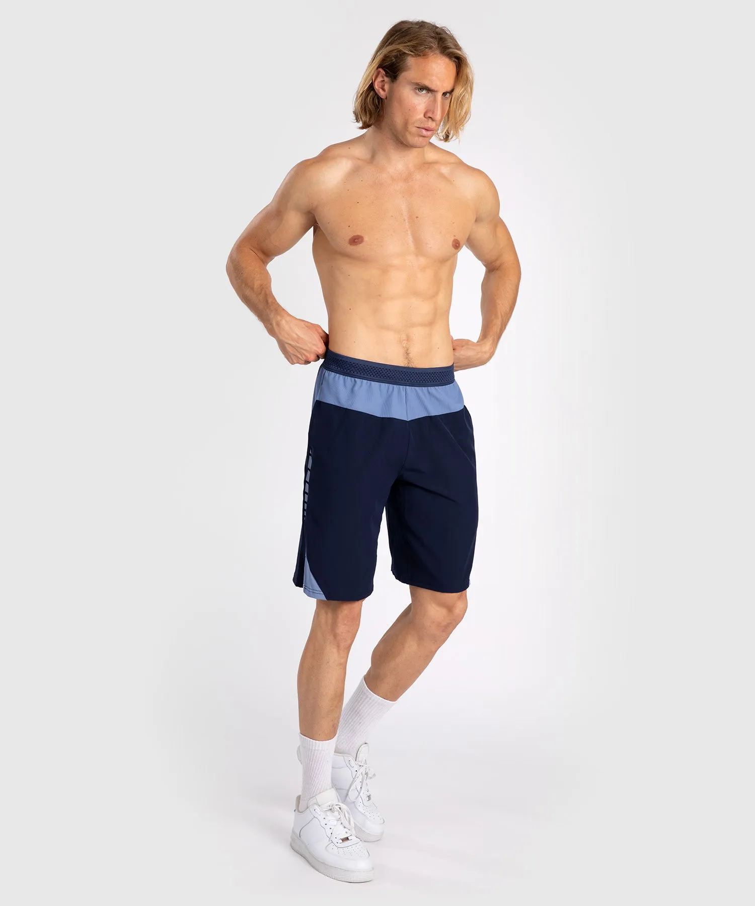 Venum Tempest Men's Training Shorts - Navy Blue/Blue