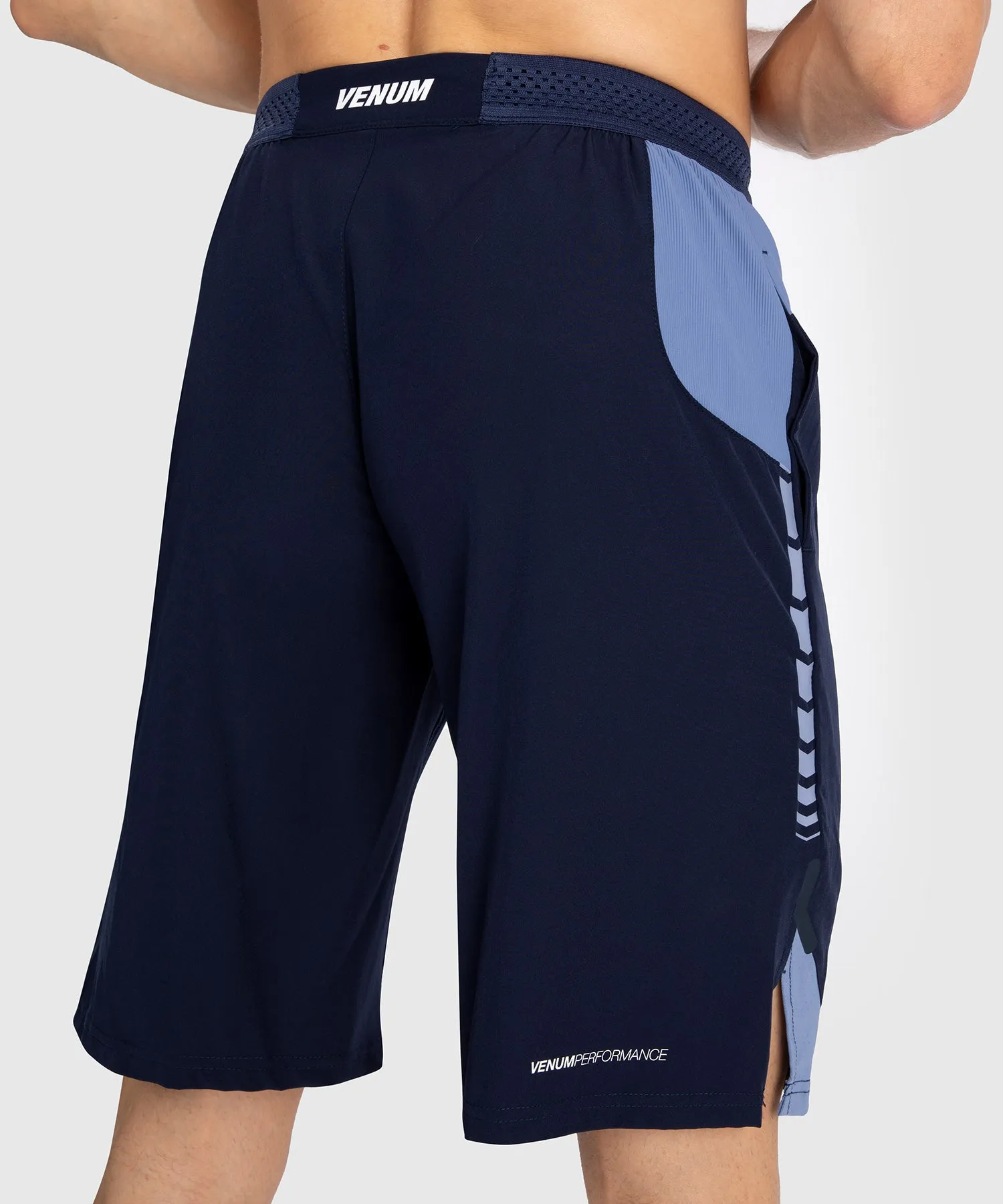 Venum Tempest Men's Training Shorts - Navy Blue/Blue