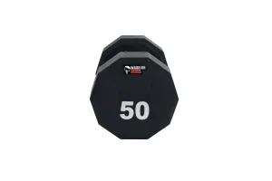 Warrior 12-Sided Urethane Dumbbells