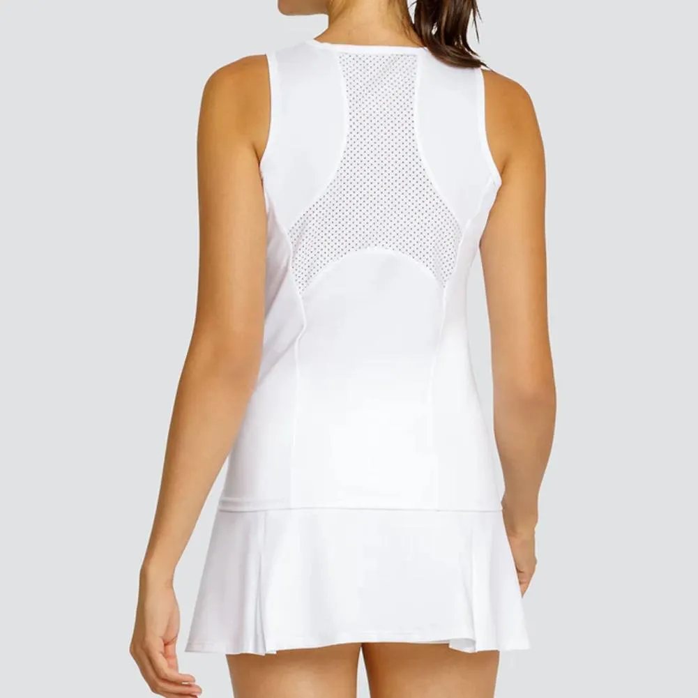 Women's Eudora Tennis Tank Chalk