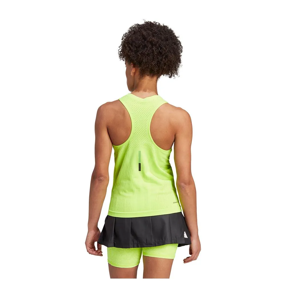 Women's Seamless Tennis Y-Tank Lucid Lemon