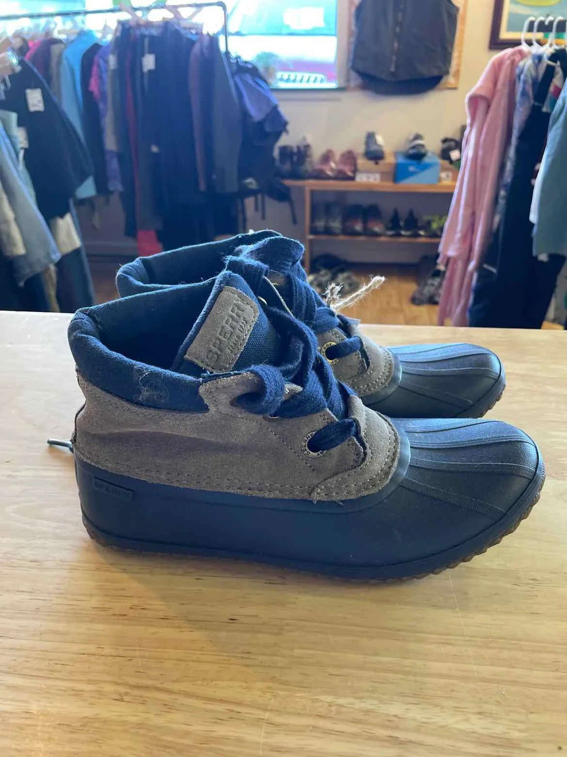 Women's Shoe Size 8 Sperry Blue Boots