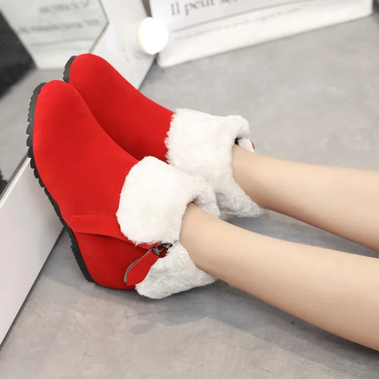 Women's Wedges Heel Snow Boots