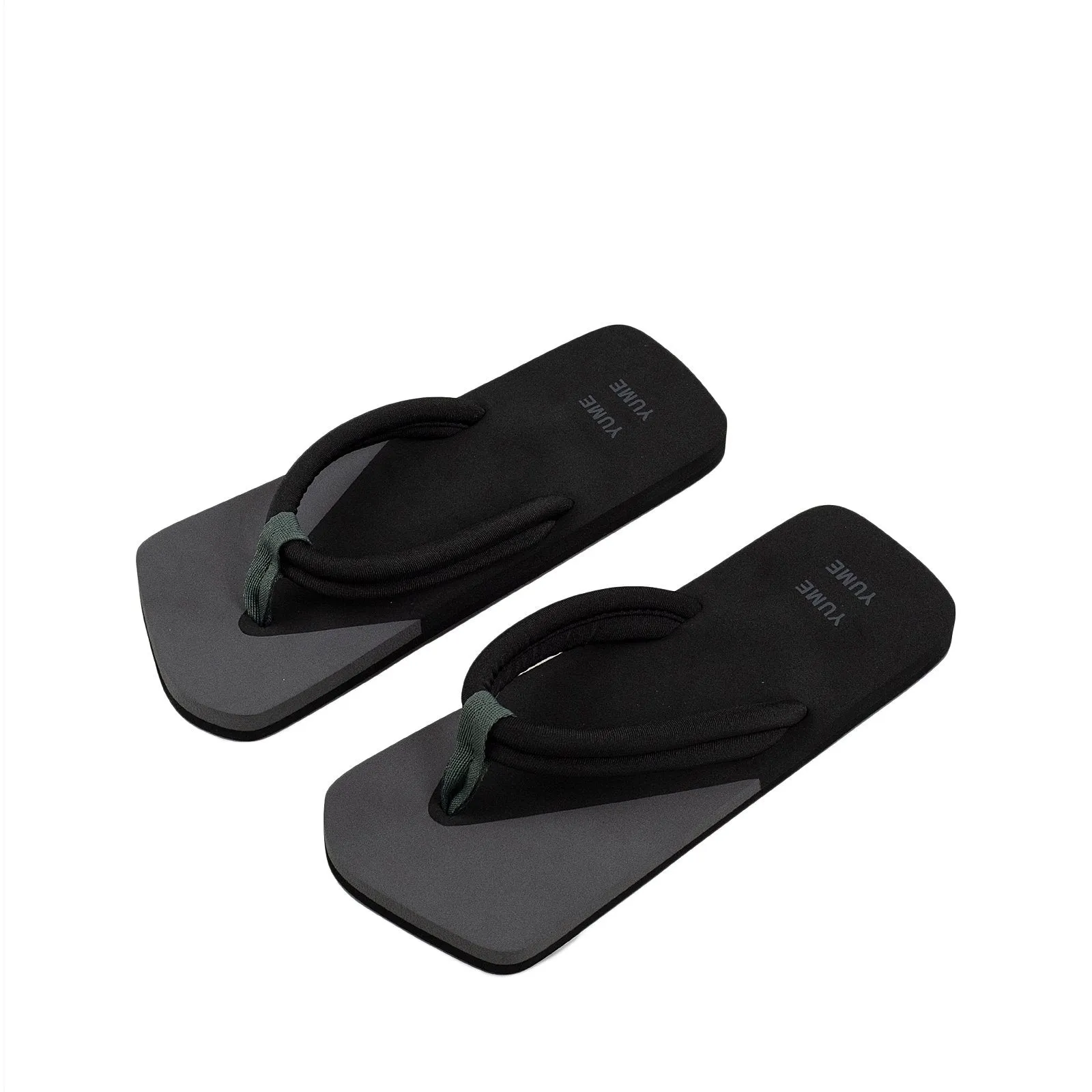 Xigy Asphalt Black Flip Flops