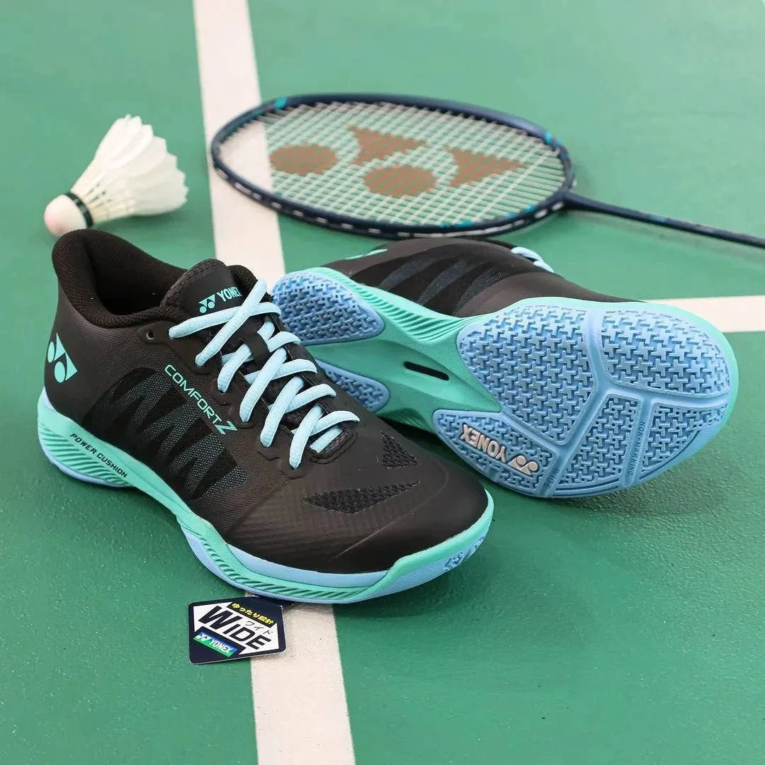 YONEX 2024 Power Cushion Comfort Z 3 Badminton Shoes Black/Mint WOMEN'S