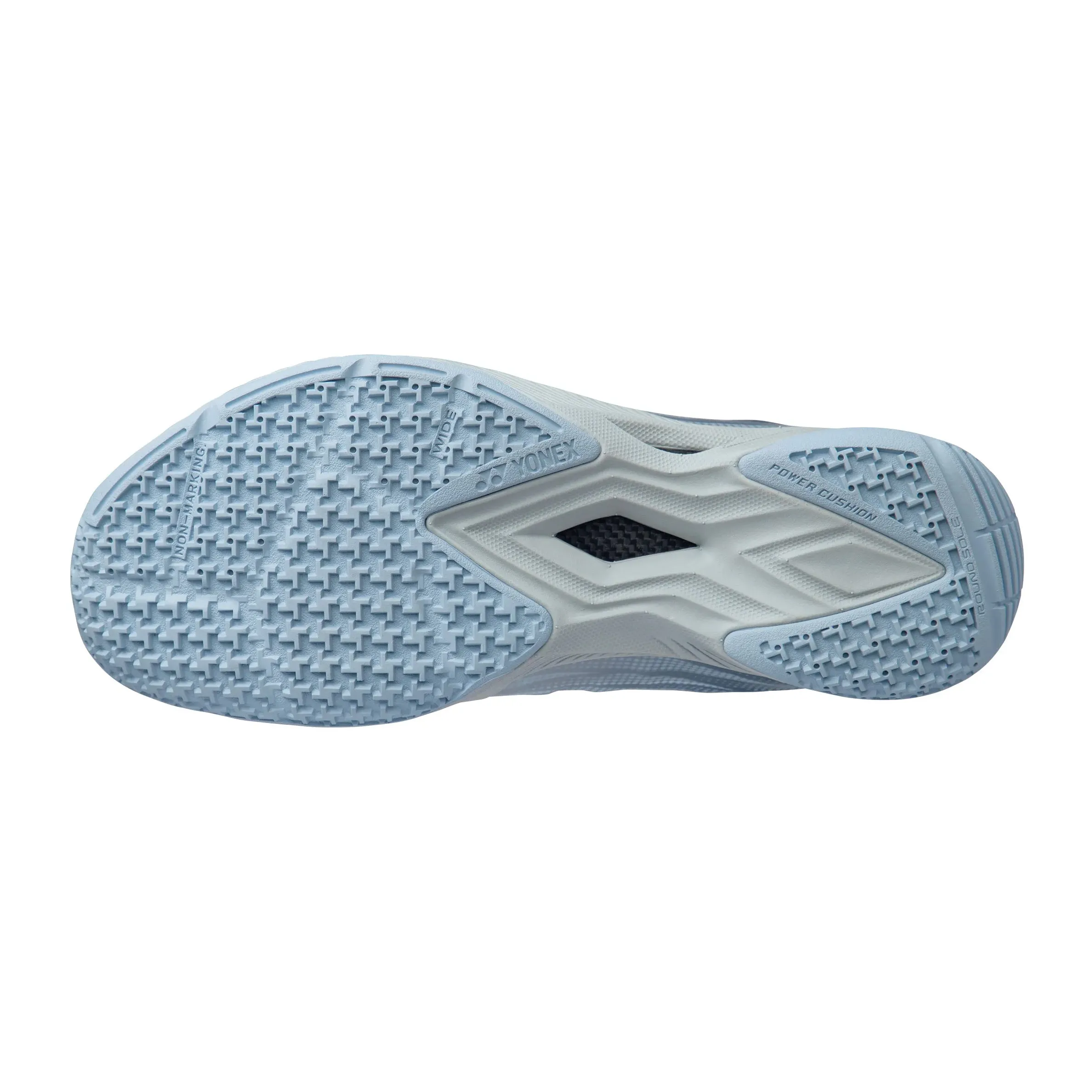 Yonex Aerus Z2 Wide Power Cushion Badminton Shoes, Light Blue