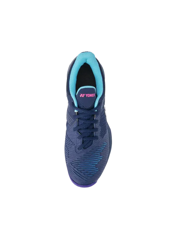 YONEX Tennis Shoes POWER CUSHION SONICAGE 2 WOMEN [Navy Blue]