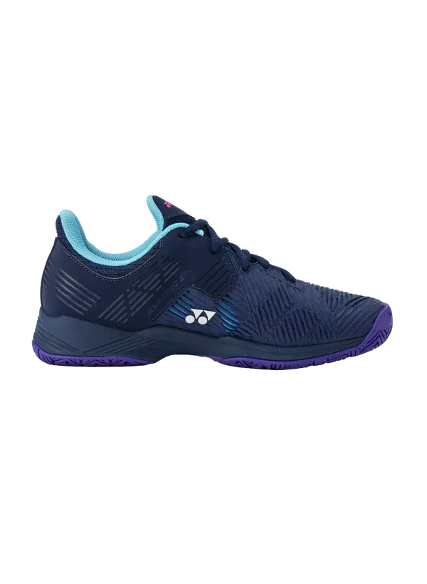 YONEX Tennis Shoes POWER CUSHION SONICAGE 2 WOMEN [Navy Blue]