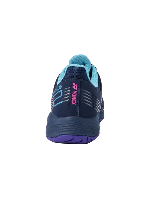 YONEX Tennis Shoes POWER CUSHION SONICAGE 2 WOMEN [Navy Blue]