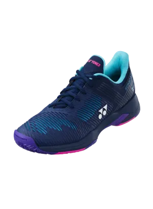 YONEX Tennis Shoes POWER CUSHION SONICAGE 2 WOMEN [Navy Blue]