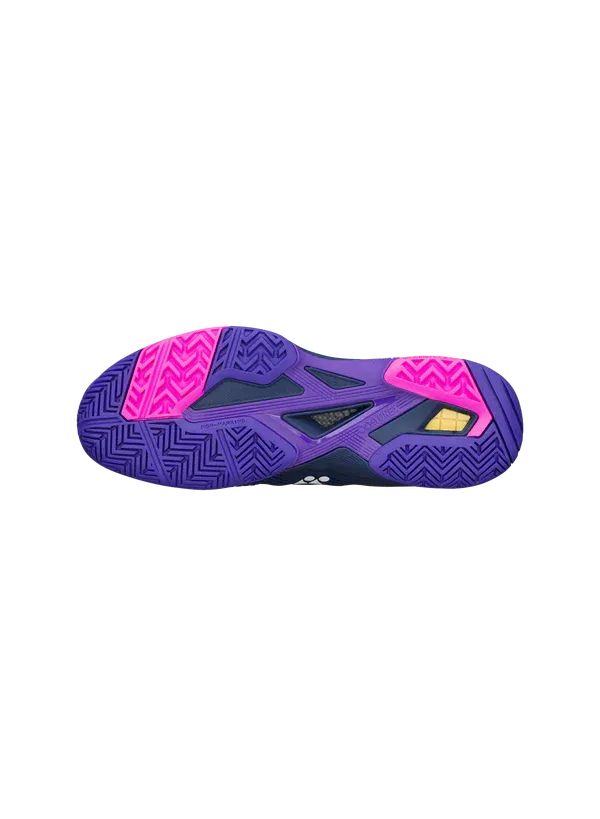 YONEX Tennis Shoes POWER CUSHION SONICAGE 2 WOMEN [Navy Blue]